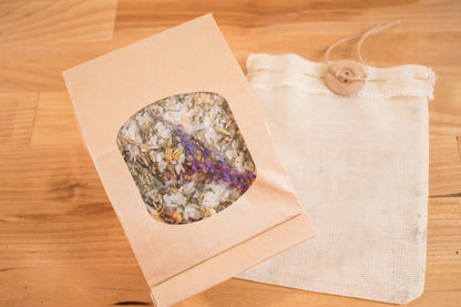 Herbal Bath Salts – Natural Soothing Bath Soak | Relaxation,  stress relief, self-care, Aromatherapy Gift