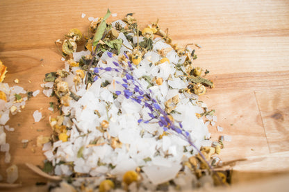 Herbal Bath Salts – Natural Soothing Bath Soak | Relaxation,  stress relief, self-care, Aromatherapy Gift