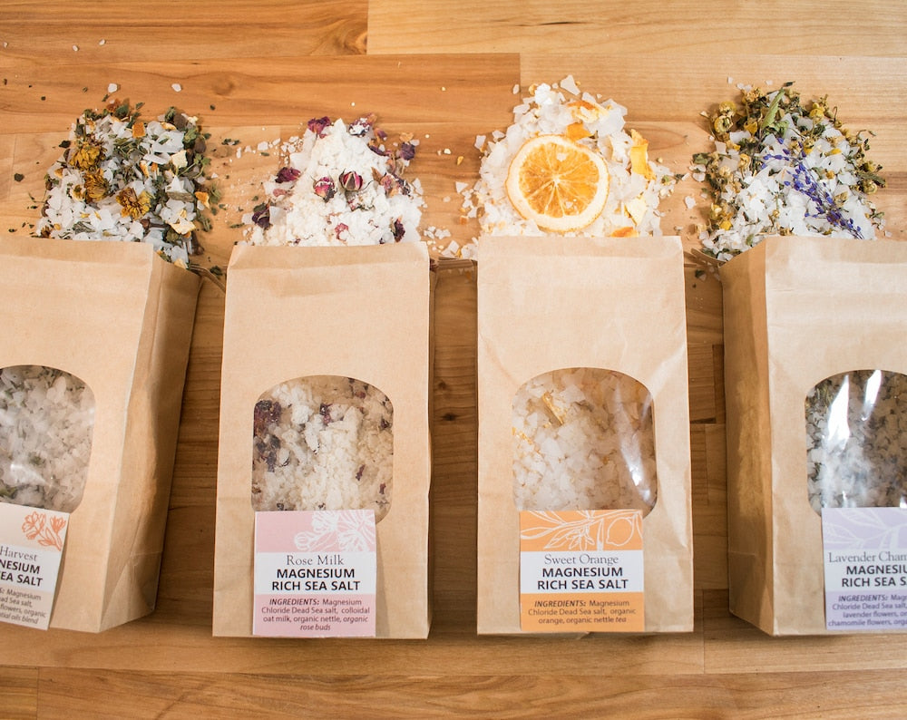 Herbal Bath Salts – Natural Soothing Bath Soak | Relaxation,  stress relief, self-care, Aromatherapy Gift