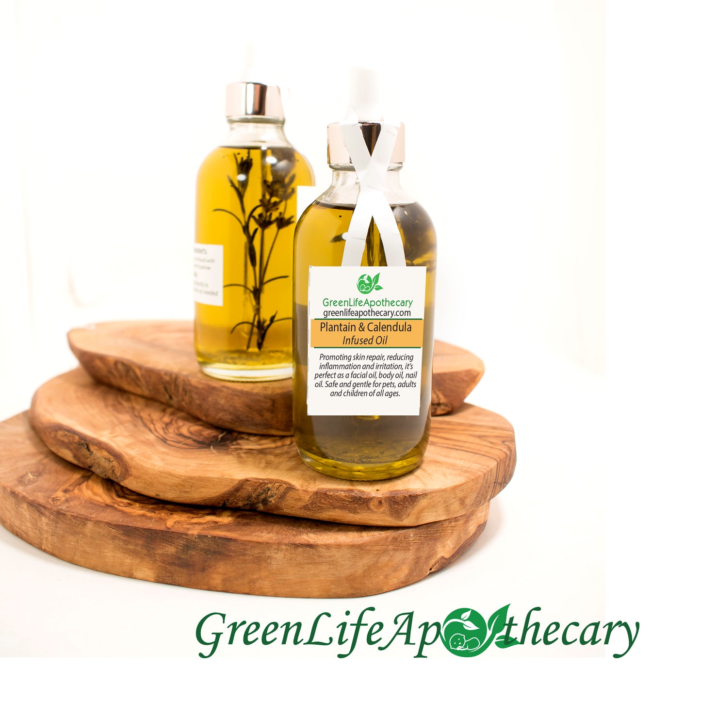 plantain calendula infused oil